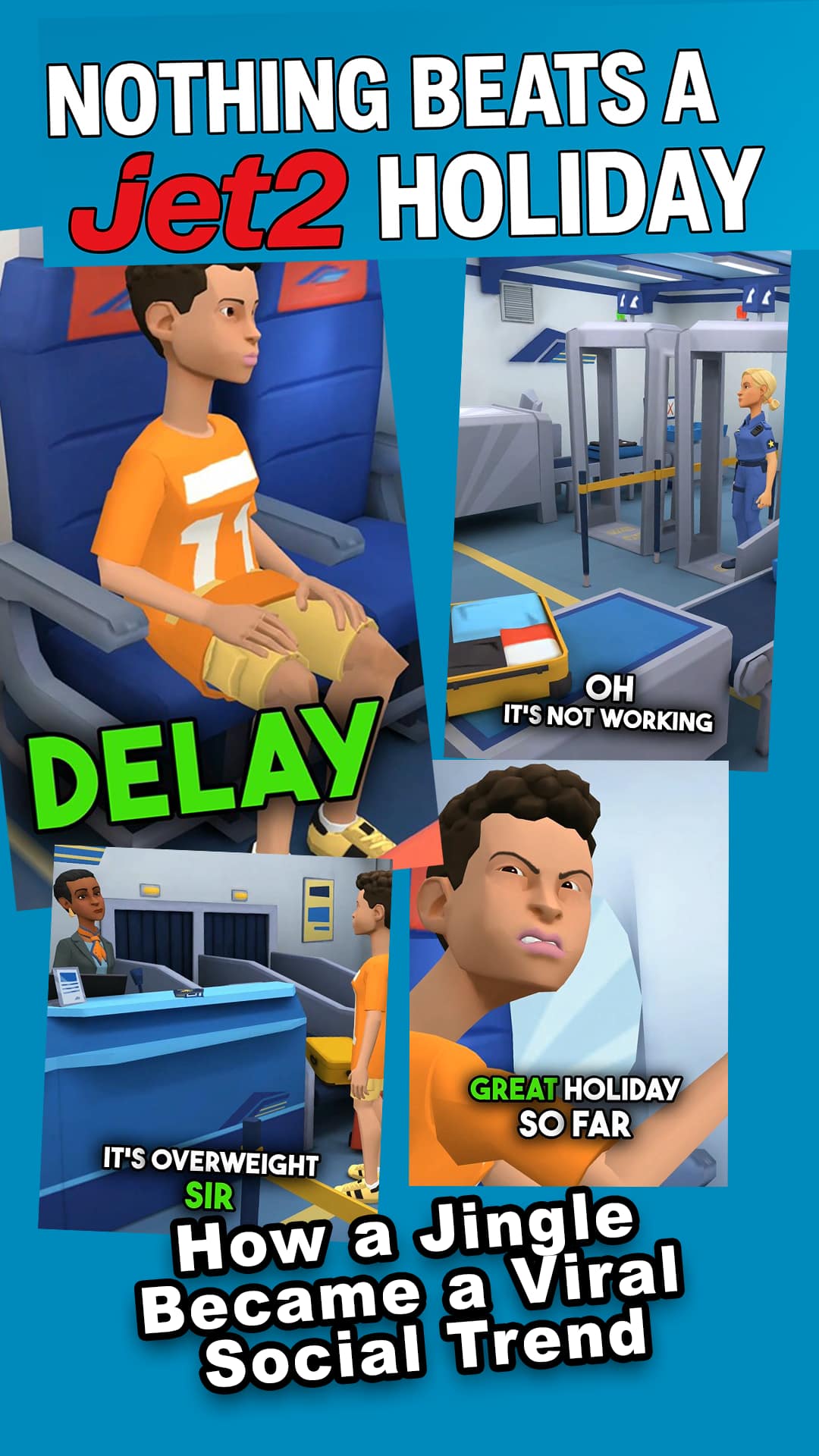 Nothing beats a Jet2 holiday: A Viral Social Trend