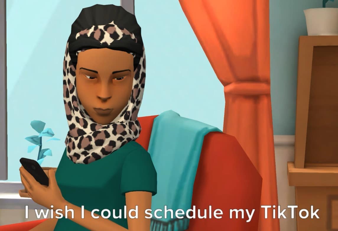 TikTok organic content management