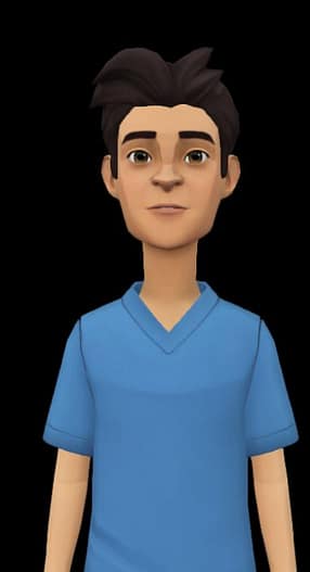 Damien the social media marketing intern
