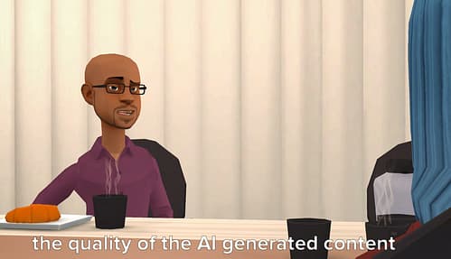 AI generated content