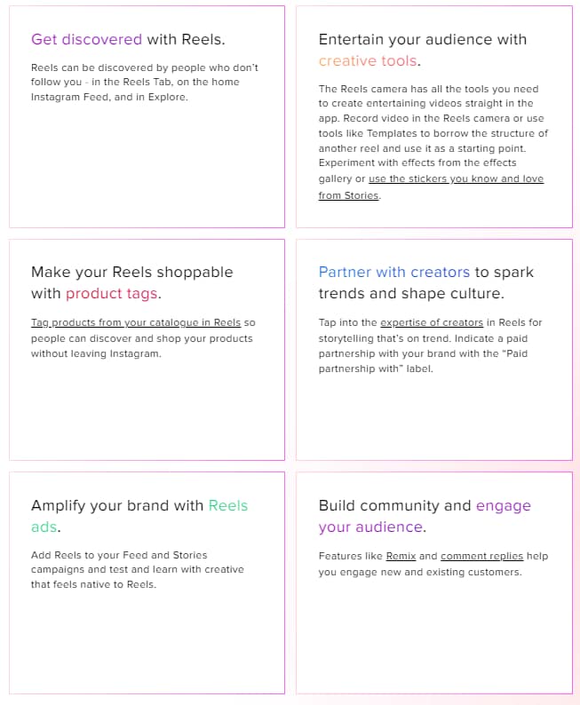 Here are the key features of Instagram