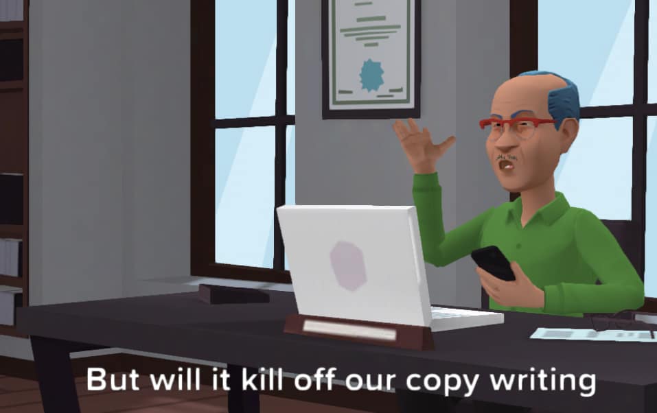 Chat GPT will kill off human copywriters?